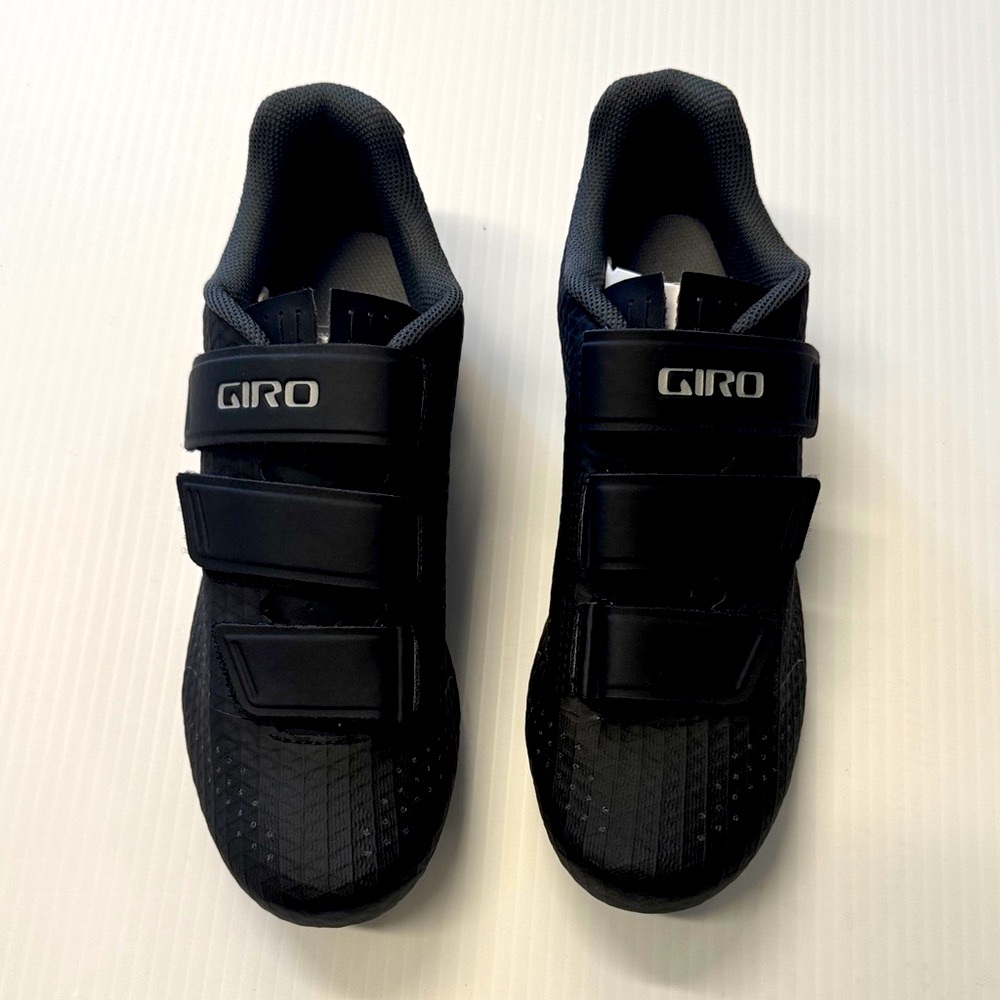 Giro Stylus Black Cycling Shoes with Velcro Straps Women’s Size 40 New with Box